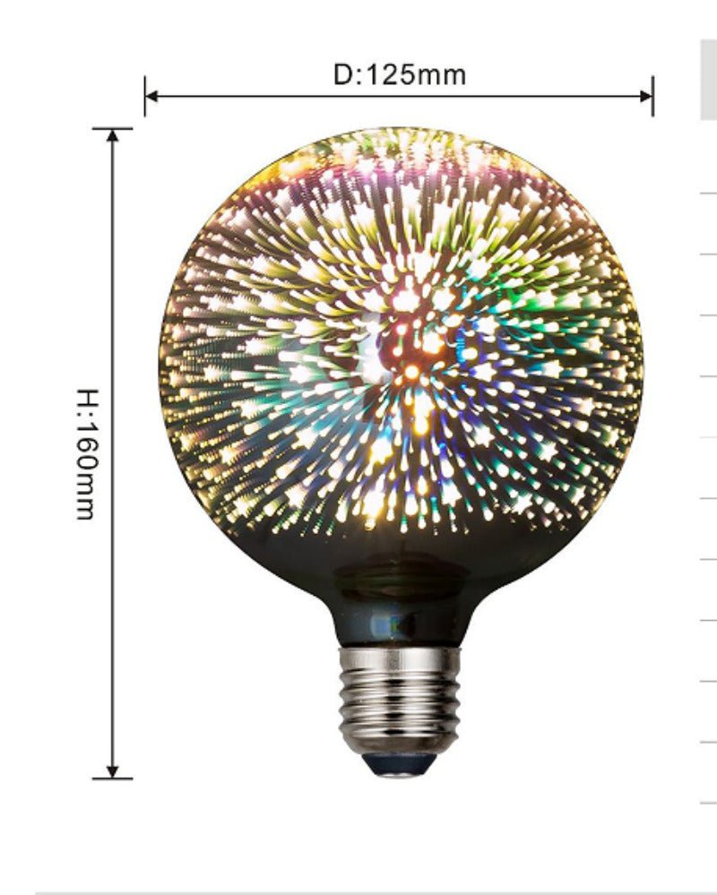 Ampoule led E27 noel boule 125mm