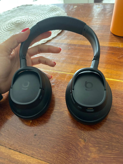 Casque audio Bluetooth réduction de bruit pro Baseus client en main