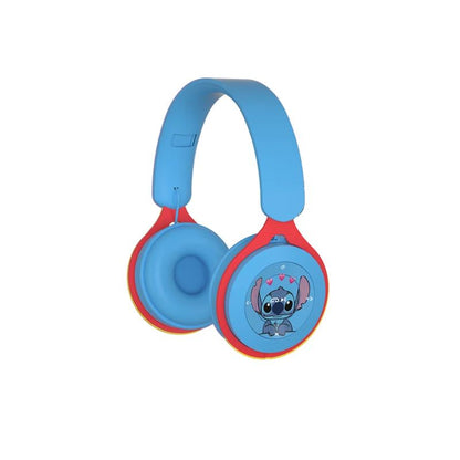 Casque audio enfant Bluetooth Stitch leu et rouge