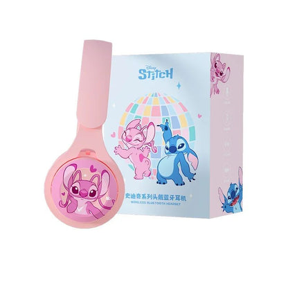 Casque audio Bluetooth enfant Disney Stitch rose