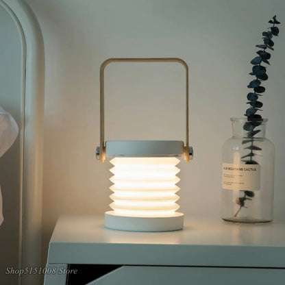 Lampe LED Accordéon - Transportable et pliable