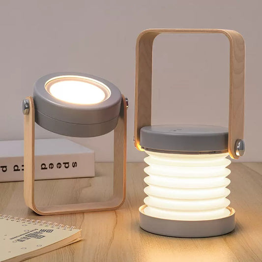 Lampe LED Accordéon - Transportable et pliable
