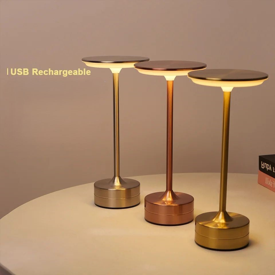 Lampe LED Acier Minimaliste Tactile luxe