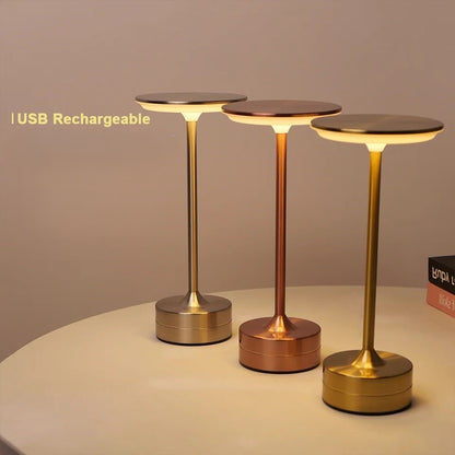 Lampe LED Acier Minimaliste Tactile luxe