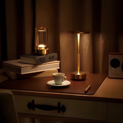 Lampe LED Acier Minimaliste Tactile de nuit