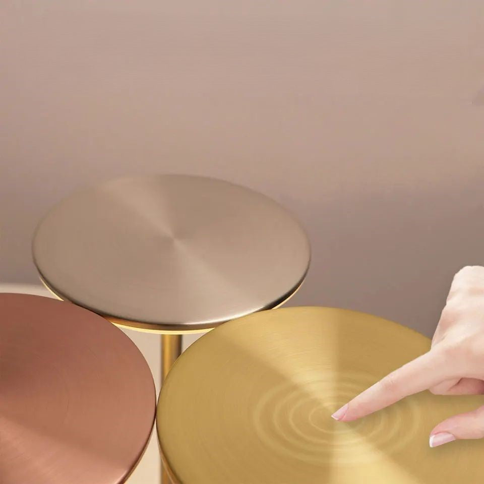 Lampe LED Acier Minimaliste Tactile 