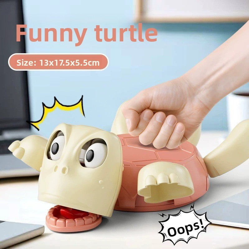 Dessous de tasse tortue écrabouillée fun 13x17.5x5.5 cm