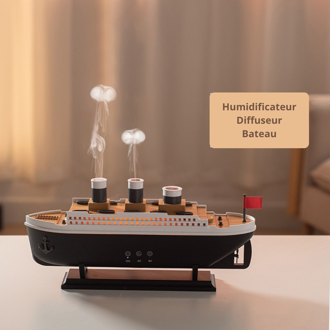 humidificateur diffuseur aromathérapie bateau