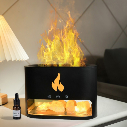 humidificateur diffuseur aromathérapie cheminée