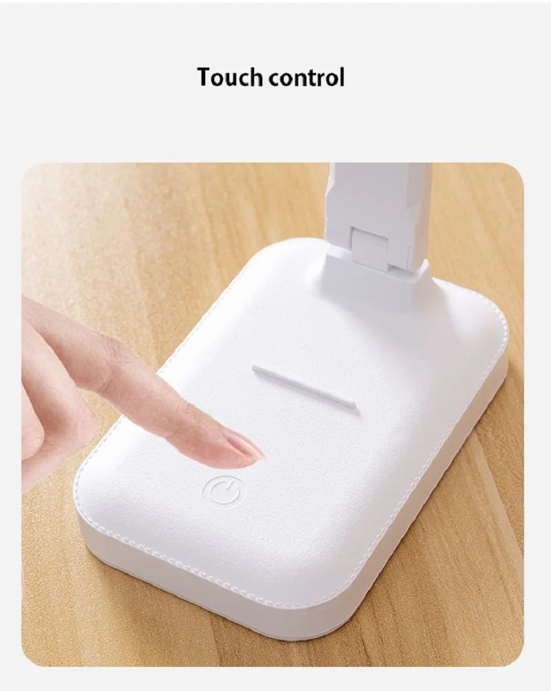 Lampe LED bureau simple batterie 6000mAh, tactile
