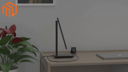 Lampe led plate articulée chargeur tactile vidéo