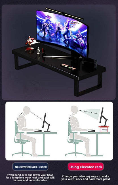 Rack support écran ou ordi tête haute