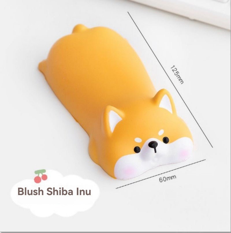 repose poignet ergonomique animal chien shiba-inu