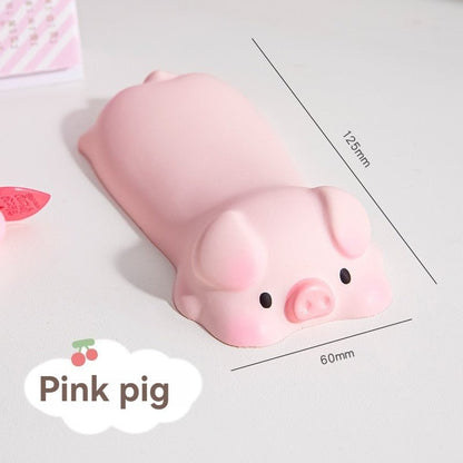 repose poignet ergonomique animal petit cochon