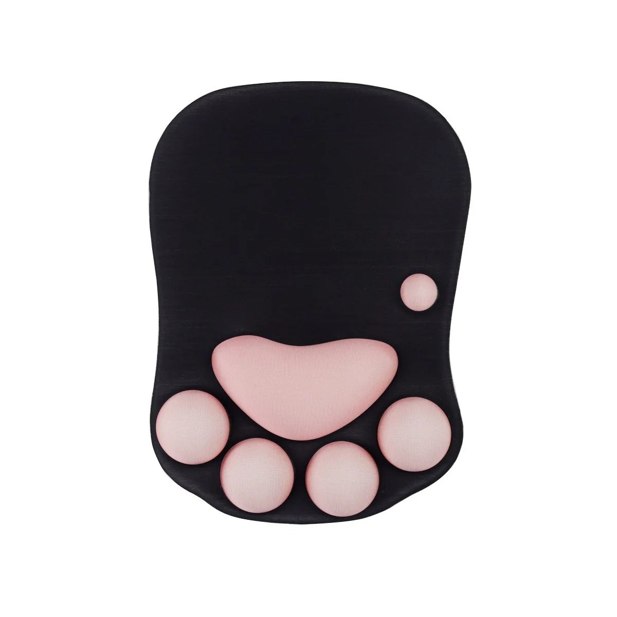 repose poignet silicone patte de chat noir